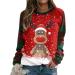 Funny Women s Christmas Sweatshirt - Elegant Oversized Ugly Sweater for Winter - Red XL | Holiday Apparel - Buy Online on GoSupps.com