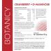 Buy Botanicy Cranberry + D-Mannose - Supports Bladder Health & Urinary Tract - Pacran Powder Vitamin C & D3 Pumpkin Seeds & Dandelion Root - 60 Tablets/Capsules International Shipping Available - Buy Online on GoSupps.com