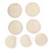 FRCOLOR 3pcs Loofah Facial Cleaning Puff - Reusable Makeup Pads & Tools | Light Yellow - Perfect for Skincare & Cosmetics - Buy Online on GoSupps.com