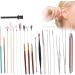 Earwax Remover Kit 20pcs Ear Wax Pickers Stainless Steel Earwax Remover Kit Ear Wax Removal Spoon Curette Tweezers Cleaning Tool - Buy Online on GoSupps.com