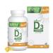 Benemax Vitamin D3 2500 IU For Healthy Bones Teeth and Helps Prevent Vitamin D Deficiency Plant Based & Vegan 180 Day Supply