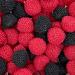 Black & Raspberry Crunchy Berries Sweets With Tub - Fruit Flavoured Sweets (500g)