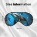 3D Underwater World Fish Dolphin Sleep Mask - Adjustable Breathable & Stylish Eye Mask for Ultimate Comfort - Buy Online on GoSupps.com