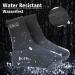 ROTTO Overshoes - Waterproof Bicycle Shoe Covers for Unisex Winter Cold Protection | MTB & Road Bike - Medium Black - Buy Online on GoSupps.com