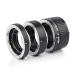 Viltrox Metal Mount Auto Focus Macro Extension Tube Ring Set 12mm 20mm 36mm for Canon EF & EF-S Lens DSLR Camera 760D 700D 90D 80D 70D 5D 6D 7D 1300D Rebel T6 T7 T5 T8i T7i T6i T6s T5i T4i SL3