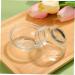 Lot De 10 Bols Transparents En Verre De 7 5 Cm Pour M lange De Masques Faciaux Bol De Rangement Pour Huiles Essentielles Usage Cosm tique Domicile - Buy Online on GoSupps.com