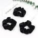 Kavya Hair Tie - 12 Soft Monochrome Elastic Scrunchies for Girls & Women | Perfect Hair Accessories - Buy Online on GoSupps.com