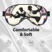Buy Taekwondo Design Soft Sleep Eye Mask | Breathable Female Eye Patch for Travel & Relaxation - Buy Online on GoSupps.com