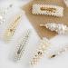 SH-RuiDu Pearl Hair Clip for Women & Girls | Sparkly Glitter Accessory for Weddings & Parties 1pc - Buy Online on GoSupps.com
