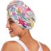 Colorful Doodle Star Dry Hair Cap & Button Headband Set | Quick Drying Super Absorbent Towel | Soft & Comfortable | International Shipping Available - Buy Online on GoSupps.com