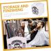 VINTORKY Scissors Storage Box Barbershop Comb Rack Barber Tools Hairdressing Scissor Holder Hairstyling Scissor Holder Scissor Holder for Barbershop Hairdressing Tool Organizer Shear Holder - Buy Online on GoSupps.com