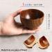 SKORDO 6 Pcs Wood Bowls Serving Tableware for Rice Soup Dip Coffee Tea Decoration Wooden Salad Bowl Kitchen Cutlery Set - Buy Online on GoSupps.com