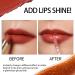 Oulac Clear Glitter Lip Plumper Gloss | Mirror Finish | Moisturizing & Reduce Fine Lines | Non Sticky Lip Gloss for Girls Women | 4.5ml/0.15fl.oz Mauve Pink - Glamorize (C08) - Buy Online on GoSupps.com