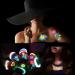 HOWAF 9 Large Sheets Neon Glow in The Dark Temporary Tattoos - 100+ Assorted Designs for Women Men Girls - Waterproof UV Neon Body Face Flowers Butterfly Flash Fake Tattoo Stickers - Buy Online on GoSupps.com