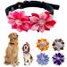 JpGdn 12pcs Dog Collar Bows Flowers with Fake Pearls Collar Charms Bow for Small and Medium Puppy Doggies Cats Pet Wedding Birthday Party Festival Slides Detachable Attachment Grooming Accessories Size: 5cm - Buy Online on GoSupps.com