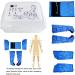 Full Body Lymph Drainage Massager - Pressotherapy Massage for Circulation Muscle Relaxation & Slimming - Blue Beauty Instrument - Buy Online on GoSupps.com
