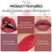 6PCS Matte Liquid Lipstick Set | Long-Lasting Waterproof Nude Lip Stain | Non-Stick Cup & Fade-Free Lip Gloss | Perfect Makeup for All Skin Tones - Buy Online on GoSupps.com