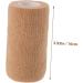Self Adhesive Elastic Ankle Sports Tape | Portable Athletic Tape for Fitness & Sports - Breathable Spandex Ankle Splint - Buy Online on GoSupps.com