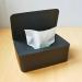 Wipes Dispenser & Holder with Sealing Design - Black | Keep Wipes Fresh | Refillable Container - Perfect for Bathroom | Baby Wipe Case with Lids - Buy Online on GoSupps.com