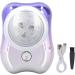 Mini Electric Hair Trimmer - Portable Low Noise Beard Trimmer Fast Charging Gradient Purple - International Shipping Available - Buy Online on GoSupps.com