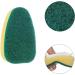 Joyola Plaster Sponge Dish Sponge with Handle - Kitchen Sink Cleaning Brush Set with 1 Dishwash & 9 Replacement Heads for Effective Wall Cleaning - Buy Online on GoSupps.com