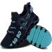 WONESION Men's Breathable Blade Fashion Sneakers | Size 11.5 | Dark Blue - Buy Online on GoSupps.com
