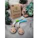 BOOWUP Enjoy Growing Baby Dummy Clips Pacifier Soother Chain Silicone Holder Blue/Dark Blue - Buy Online on GoSupps.com
