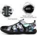 JIASUQI Barefoot Water Shoes for Women Men - Size 7.5 Women/6 Men - A Leaf Black - Buy Online on GoSupps.com