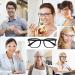 3 Pack Blue Light Filter Glasses for Men & Women - Anti-Blue Light Computer Reading Glasses & Prescription Options - Buy Online on GoSupps.com