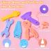 Mgtfbg Baby Teething Toys 5-Pack for 0-6 Months & 6-12 Months - BPA Free Silicone Molar Teether Set with Hammer, Wrench, and Scissors Shapes - Soft Textures for Soothing Gum Relief - Perfect Baby Teething Gift - Buy Online on GoSupps.com