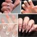 Faceynde Silicone Nail Stamp Kit | French Tip Nail Art Stamper | DIY Jelly Nails Scrub Included - Perfect for Nail Art Enthusiasts - Buy Online on GoSupps.com