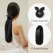 LilySilk 100% Silk Sleeping Hat & Scrunchies 2-in-1 | Adjustable Black Silk Hair Ties for Long Hair - Buy Online on GoSupps.com