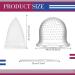 Canlierr Hair Coloring Highlighting Cap Kit with Hook and Gloves - Reusable Silicone Accessories for Salon & Home Use - Buy Online on GoSupps.com
