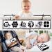 Scboy Contrast Book for Babies | Black & White Fabric Contrast Toys & Cards | Ideal for Newborns 0-6 Months - Buy Online on GoSupps.com
