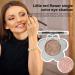 Eyeshadow Single | Travel Eyeshadow Palette Eyeshadow Makeup Highlighter Matte Flower Shape Eye Shadow Long Lasting Wear Glitter Primer Palette 201 - Buy Online on GoSupps.com