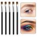 Shop Wllhyf 5-Piece Eyeliner Brush Set | Professional Makeup for Perfect Eyebrows & Liner | Ideal for Gel Powder Liquid & Cream | International Shipping Available - Buy Online on GoSupps.com