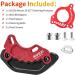 MUQZI Bash Guard Mountain Bike Chainring Protector Red ISCG03 34-38T | ISCG05/ISCG03 Mount 26-32T/34-38T - Buy Online on GoSupps.com
