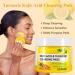 Turmeric Kojic Acid Cleansing Pads - Brightening Face Scrub for Dark Spots | 50pcs Gentle & Safe Skin Balance - Buy Online on GoSupps.com