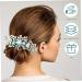 CRILSTYLEO Hair Plug Hair Accessories Combs for Women Girl Headpieces for Wedding Hair Accessories for Bride Rhinestone Flower Hairpins Bride Headpiece Gajra Hair Clip Flower Hair Comb - Buy Online on GoSupps.com