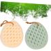FOMIYES 2pcs Loofah Bath & Body Scrubber Set - Soft Sponge Brush for Face & Body, Frosted Bath Flower Design - Buy Online on GoSupps.com
