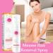 Hair Removal Cream | 100 ml Depilatory Mousse | Moisturizing Hair Removal | For Body Legs Arms Underarms Bikini Line Chin Pubic Area Intimate Area and Vaginal Area - Buy Online on GoSupps.com