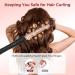 Hair Curler 25 mm Tapered Hair Wand Curling Iron with LCD Display Double Voltage 110-240V Wand Curler Instant Heating Up to 100 C-230 C 1 1/4 Inch Hair Curling Wand Wand Curler 25 mm(0.5-1 Inch) - Buy Online on GoSupps.com