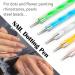 Clear Silicone Jelly Stamper Nail Dotting Pen & Scraper Set for French Tip Nail Art Manicure - Buy Online on GoSupps.com