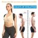 Posture Corrector Back Brace for Men & Women | Adjustable Spine Straightener for Pain Relief | Breathable & Comfortable (Medium - Buy Online on GoSupps.com