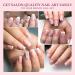 U-Shinein French Press On Nails 9 Colors French Fake Nails Full Cover French Nail Tips 135 Pieces Short False Nails with Pre-Applied Base Coat & Tip Primer Pre-made French Tips for Women 04 - Buy Online on GoSupps.com
