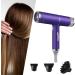 Zialofi Hair Dryer Blow Dryer Negative Ionic 100000 RPM with Nozzle Fast Drying Salons Blow High Speed Hairdryer for Home Travel - Buy Online on GoSupps.com