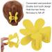 Cute Flower Claw Clip Colorful Flower Hair Clips Flower Pattern for Daughters for Hair Accessories(Light yellow) - Buy Online on GoSupps.com
