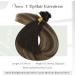 Vivien U Tip Hair Extensions Human Hair 18 Inch Balayage Brown Hot Fusion Hair Extensions Utips Nature Black Ombre Medium Brown with Light Blonde Kertain U Tip Hair Extensions 50g/50s 1B/4/18 45cm 1-1 UT #1b/4/18 - Buy Online on GoSupps.com