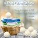 Erosbon Organic Wool Dryer Balls 8 Pack - Natural Fabric Softener for Sensitive Skin - Baby Safe & Hypoallergenic - Reduce Wrinkles & Save Time - Buy Online on GoSupps.com