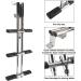 HYDDNice 3-Step Marine Sport/Diver Boat Ladder | Stainless Steel Telescoping Dive Ladder with Transom Mounting Extension Shim - Buy Online on GoSupps.com